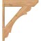 Ekena Millwork Olympic Slat Smooth Outlooker, Western Red Cedar, 7 1/2"W x 32"D x 36"H OUT08X32X36OLY06SWR - alternate 3